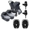 ICandy Peach 7 Twin Pushchair Travel System Bundle With Maxi-Cosi Pebble 360 PRO ISize Car Seat & Base - Truffle 1 ICandy Peach 7 Twin Pushchair Travel System Bundle With Maxi-Cosi Pebble 360 PRO ISize Car Seat & Base - Truffle -Baby Products Store icandy peach 7 twin pebble 360 pro base bundle truffle