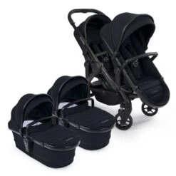 ICandy Peach 7 Twin Pushchair - Black Edition