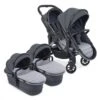 ICandy Peach 7 Twin Pushchair - Truffle -Baby Products Store icandy peach 7 twin pushchair truffle 1 1