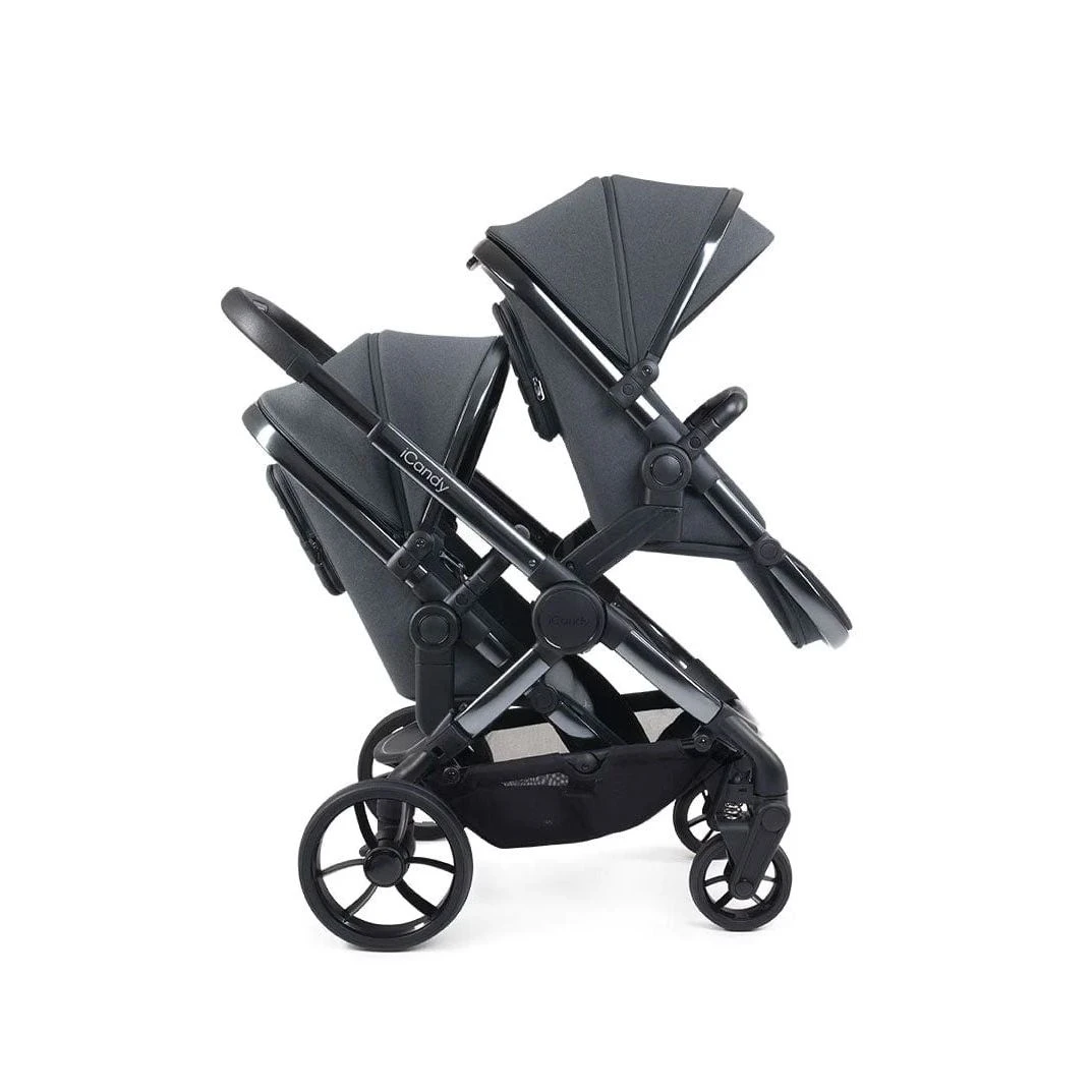 ICandy Peach 7 Twin Pushchair - Truffle 5 ICandy Peach 7 Twin Pushchair - Truffle - Image 3