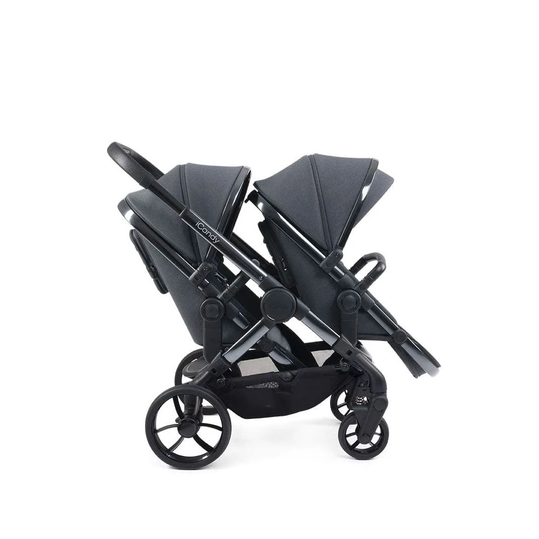 ICandy Peach 7 Twin Pushchair - Truffle 6 ICandy Peach 7 Twin Pushchair - Truffle - Image 4