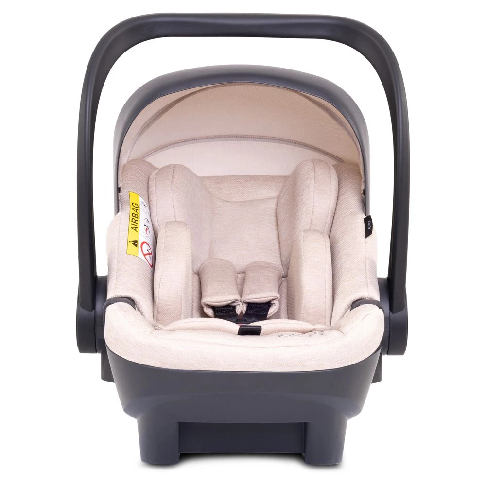 ICandy Peach 7 Twin Pushchair Travel System Bundle With Cocoon ISize Car Seat & Base - Cookie 11 ICandy Peach 7 Twin Pushchair Travel System Bundle With Cocoon ISize Car Seat & Base - Cookie - Image 9