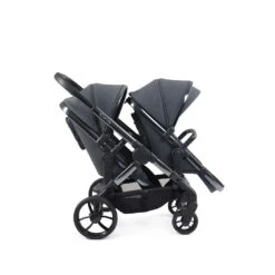 ICandy Peach 7 Double Pushchair Travel System Bundle With Cocoon ISize Car Seat & Base - Dark Grey -Baby Products Store image 5 supporting icandy peach 7 dark grey phantom profile twin su wf su wf 1