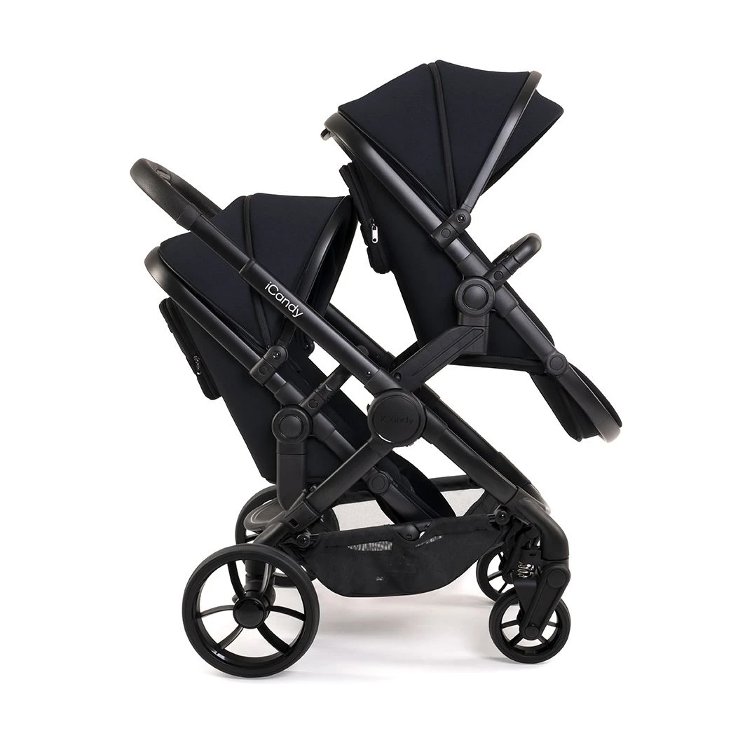 ICandy Peach 7 Double Pushchair - Black Edition - Image 6