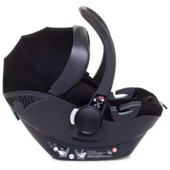 ICandy Peach 7 Double Pushchair Travel System Bundle With Cocoon ISize Car Seat & Base - Black Edition -Baby Products Store image 8 supporting icandy cocoon black profile 3