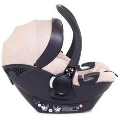 ICandy Peach 7 Double Pushchair Travel System Bundle With Cocoon ISize Car Seat & Base - Biscotti -Baby Products Store image 8 supporting icandy cocoon latte profile 2