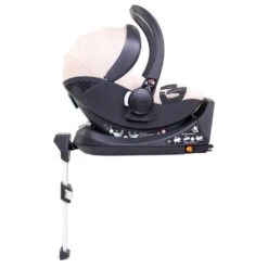 ICandy Peach 7 Double Pushchair Travel System Bundle With Cocoon ISize Car Seat & Base - Biscotti -Baby Products Store image 9 supporting icandy cocoon latte on base profile 4