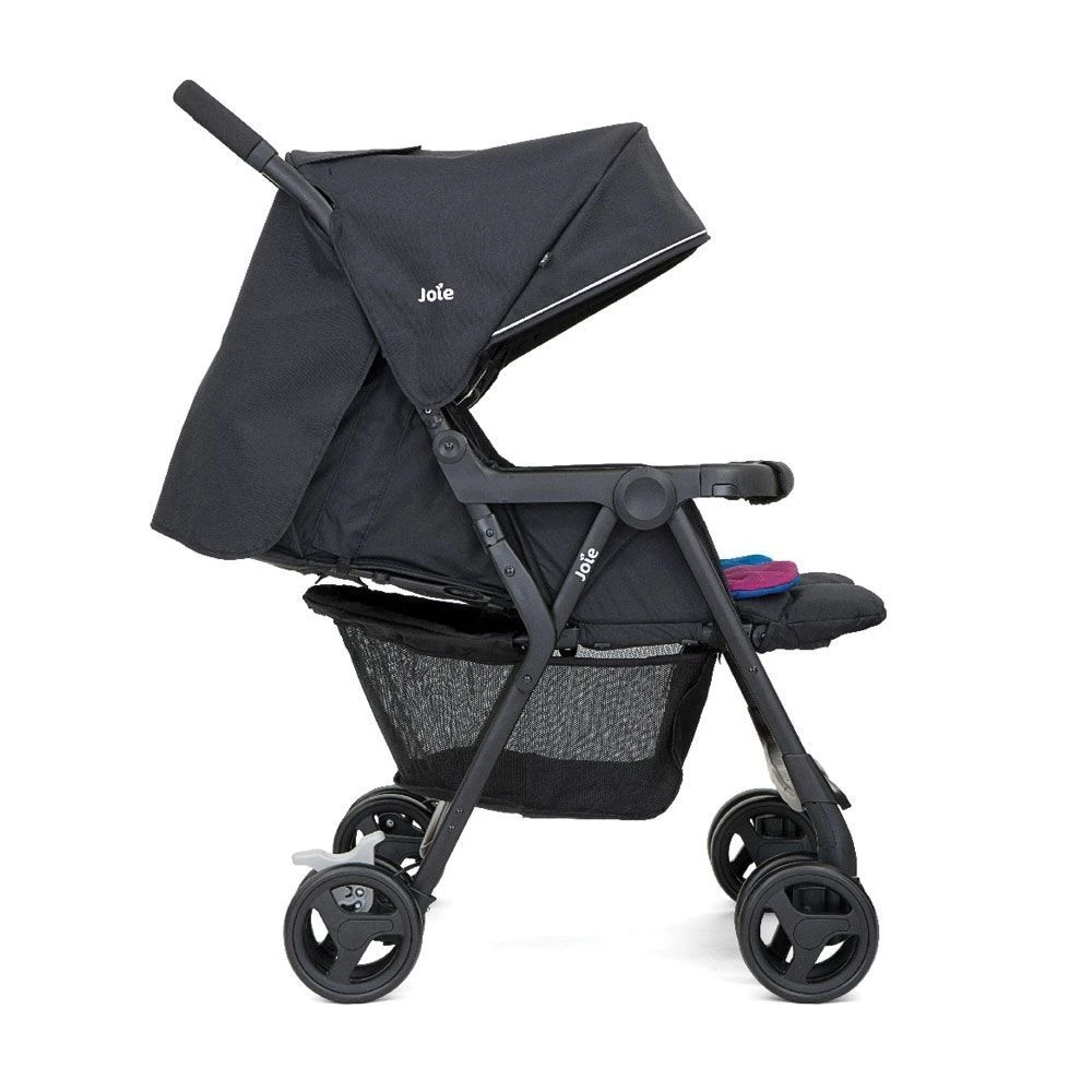 Joie Aire Twin Stroller - Rosy & Sea 5 Joie Aire Twin Stroller - Rosy & Sea - Image 3
