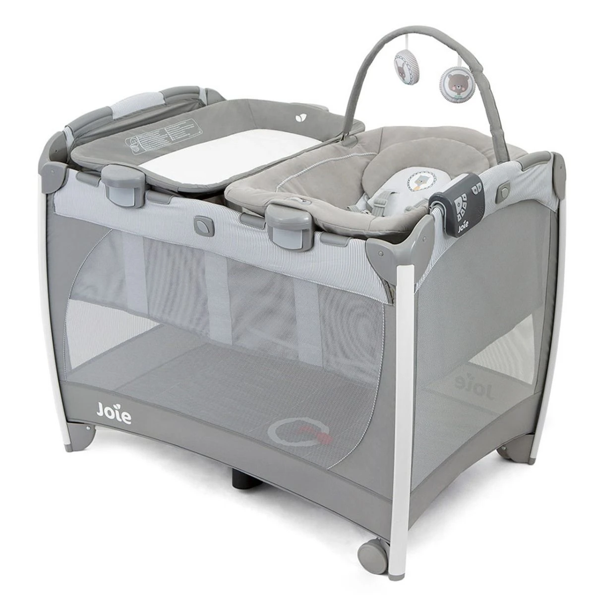Joie Excursion Change & Bounce Travel Cot - Portrait 3 Joie Excursion Change & Bounce Travel Cot - Portrait