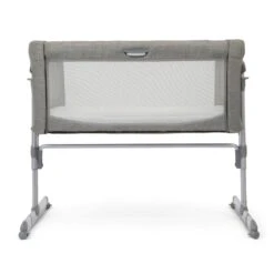 Joie Roomie Glide Bedside Crib - Foggy Grey -Baby Products Store joie roomie glide bedside crib foggy grey 5