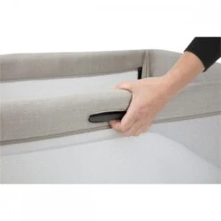 Joie Roomie Go Bedside Crib - Clay -Baby Products Store joie roomie go clay 8