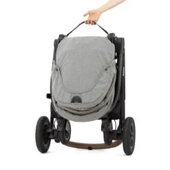Joie Versatrax With Ramble XL Carrycot - Pebble -Baby Products Store joie versatrax stroller pebble 6 1