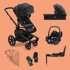 Joolz Day+ Essential Bundle - Brilliant Black