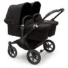 Bugaboo Donkey 5 Twin Pushchair - Midnight Black Canopy 1 Bugaboo Donkey 5 Twin Pushchair - Midnight Black Canopy -Baby Products Store large jpg 100003001 donkey5 twin black bassinet black canopy black