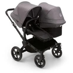Bugaboo Donkey 5 Duo With Maxi-Cosi Pebble 360 + Rotating Base Travel System - Styled By You -Baby Products Store large jpg 100003002 donkey5 duo black black canopy gm 2