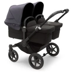 Bugaboo Donkey 5 Twin Pushchair - Stormy Blue Canopy
