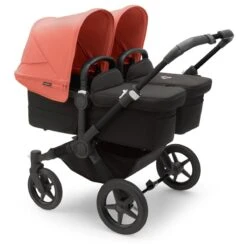 Bugaboo Donkey 5 Twin Pushchair - Sunrise Red Canopy