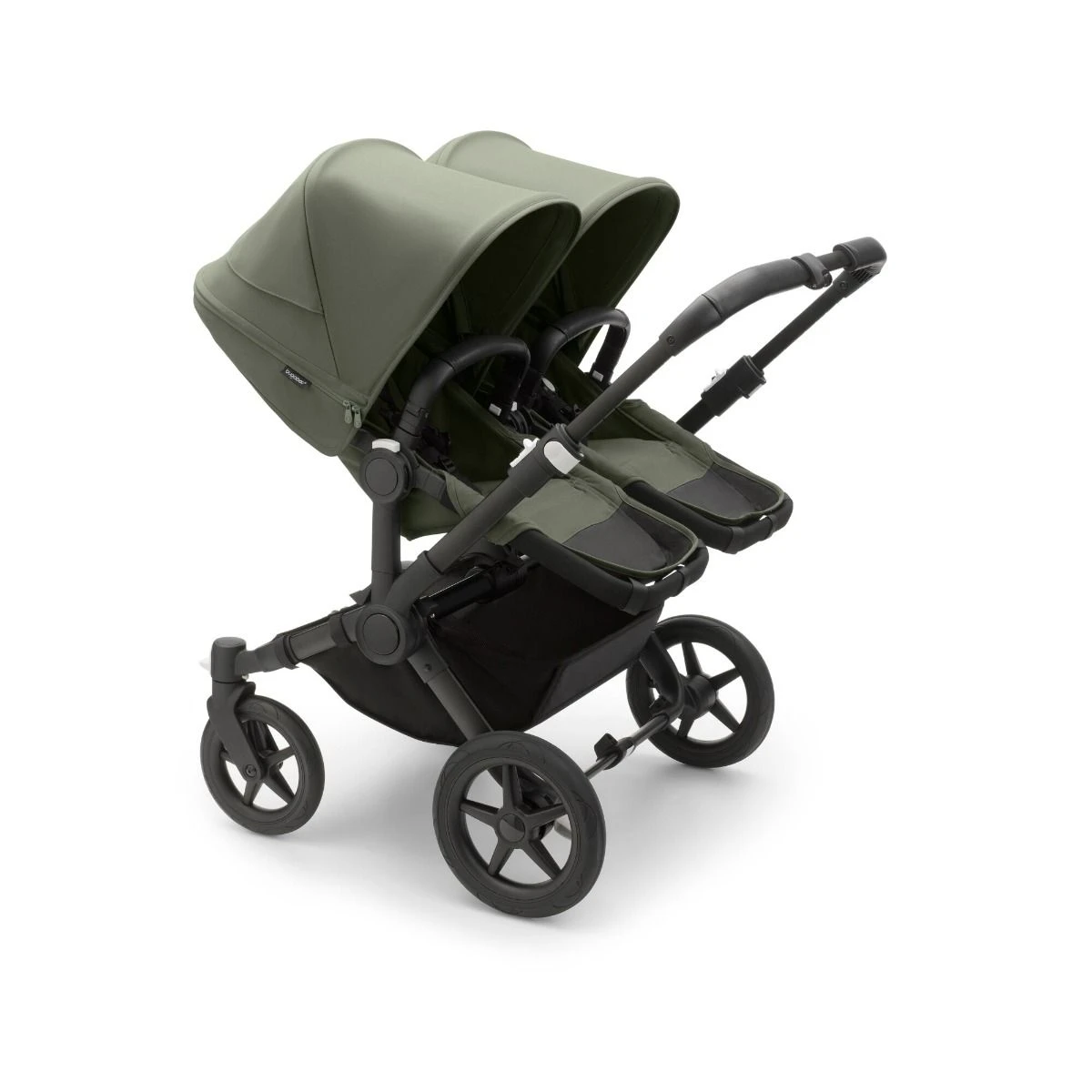 Bugaboo Donkey 5 Twin Complete - Black/Forest Green 5 Bugaboo Donkey 5 Twin Complete - Black/Forest Green - Image 3