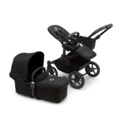 Bugaboo Donkey 5 Mono With Maxi-Cosi Cabriofix ISize Travel System - Styled By You -Baby Products Store large jpg 100003001 donkey5 black black canopy black combi 2 1 5