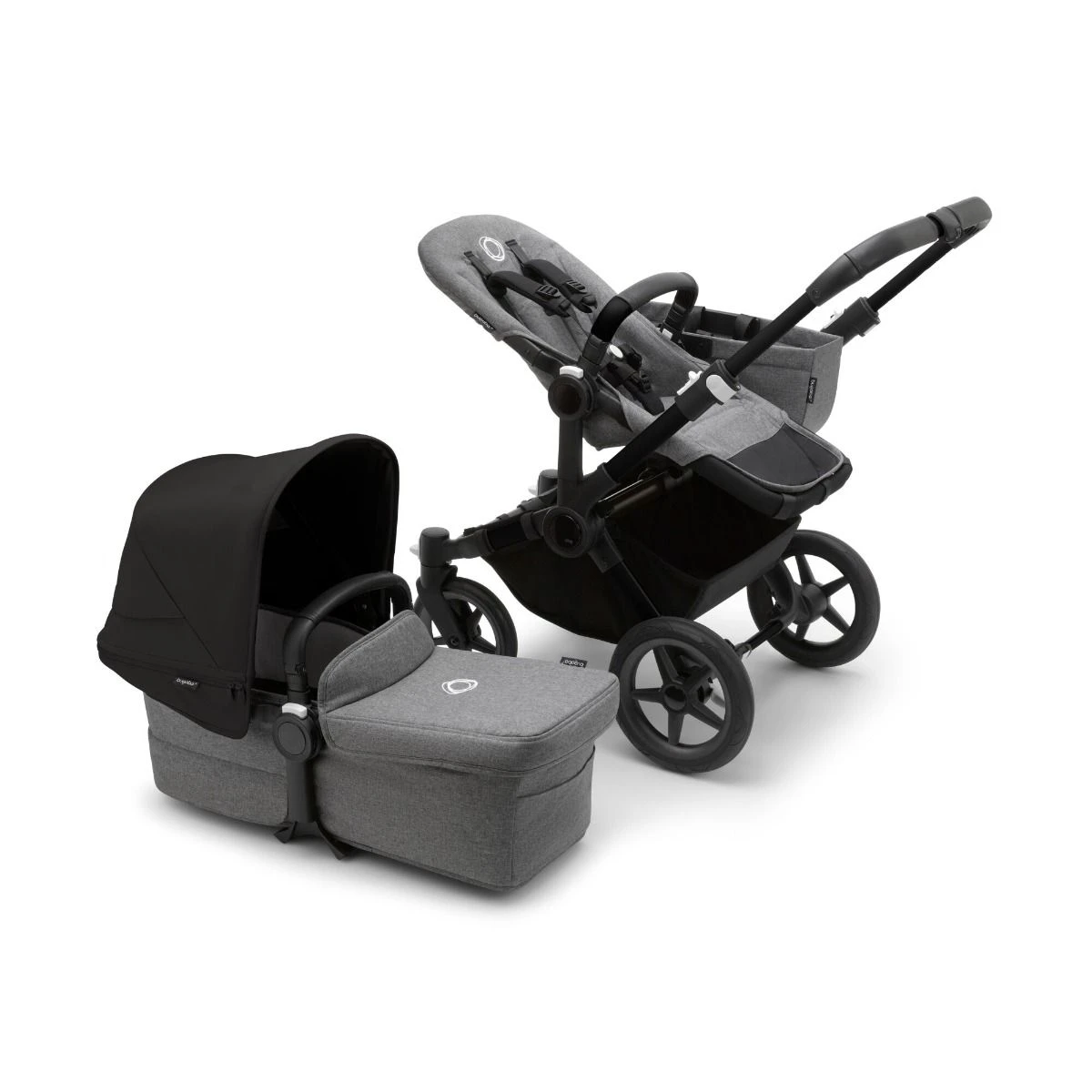 Bugaboo Donkey 5 Mono Pushchair - Midnight Black Canopy 6 Bugaboo Donkey 5 Mono Pushchair - Midnight Black Canopy - Image 4