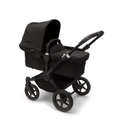 Bugaboo Donkey 5 Mono Pushchair - Midnight Black Canopy 17 Bugaboo Donkey 5 Mono Pushchair - Midnight Black Canopy -Baby Products Store large jpg 100003001 donkey5 mono black bassinet black canopy black 6