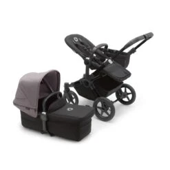 Bugaboo Donkey 5 Mono With Maxi-Cosi Cabriofix ISize Travel System - Styled By You -Baby Products Store large jpg 100003002 donkey5 black black canopy gm combi 2 6