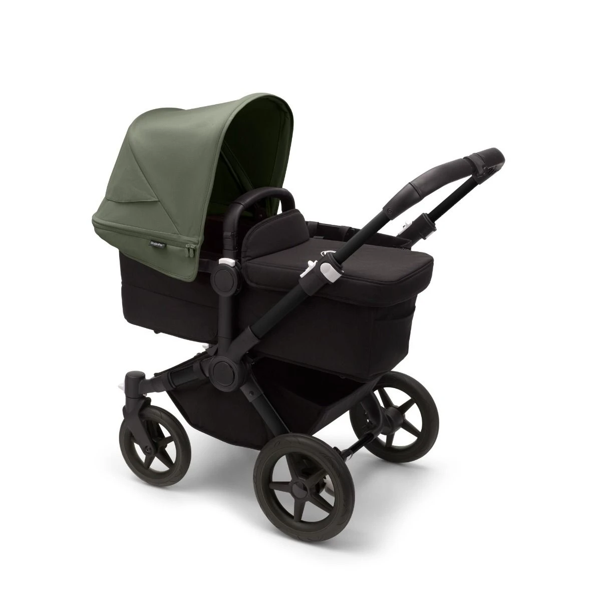 Bugaboo Donkey 5 Mono Pushchair - Forest Green Canopy 8 Bugaboo Donkey 5 Mono Pushchair - Forest Green Canopy - Image 6