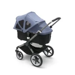 Bugaboo Fox/Cameleon 3 Breezy Sun Canopy - Seaside Blue -Baby Products Store large jpg s003068003 fox breezy sun canopy seaside blue bassinet mosquito net