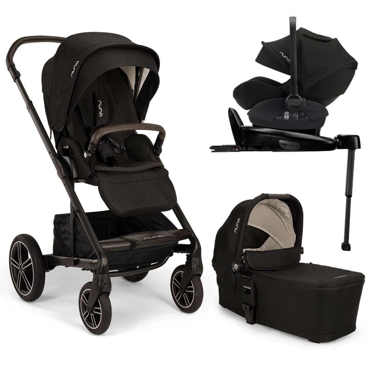 Nuna MIXX Next + ARRA Next Generation Travel System Bundle - Caviar (2024) 3 Nuna MIXX Next + ARRA Next Generation Travel System Bundle - Caviar (2024)