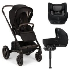 Nuna MIXX Next + CARI + TODL Next Generation Travel System Bundle - Caviar (2024)