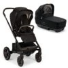 Nuna MIXX Next Pushchair + CARI Carrycot - Caviar (2024) -Baby Products Store nuna mixx next cari bundle 2024 caviar 1