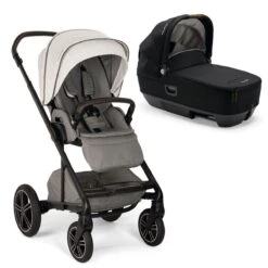 Nuna MIXX Next Pushchair + CARI Carrycot - Mineral (2024)