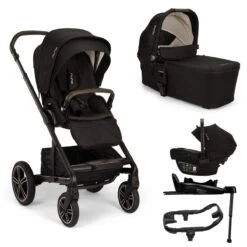 Nuna MIXX Next + PIPA Next Generation Travel System Bundle - Caviar (2024)