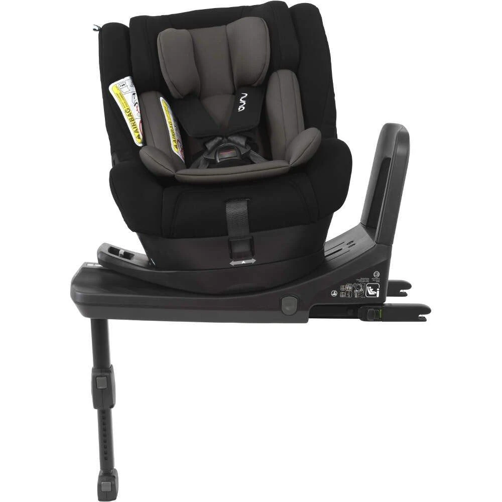 Nuna NORR I-Size Extended Rear Facing (ERF) Car Seat - Caviar 3 Nuna NORR I-Size Extended Rear Facing (ERF) Car Seat - Caviar