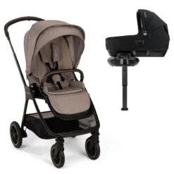 Nuna TRIV Next Stroller + CARI + BASE Next - Cedar (2024)