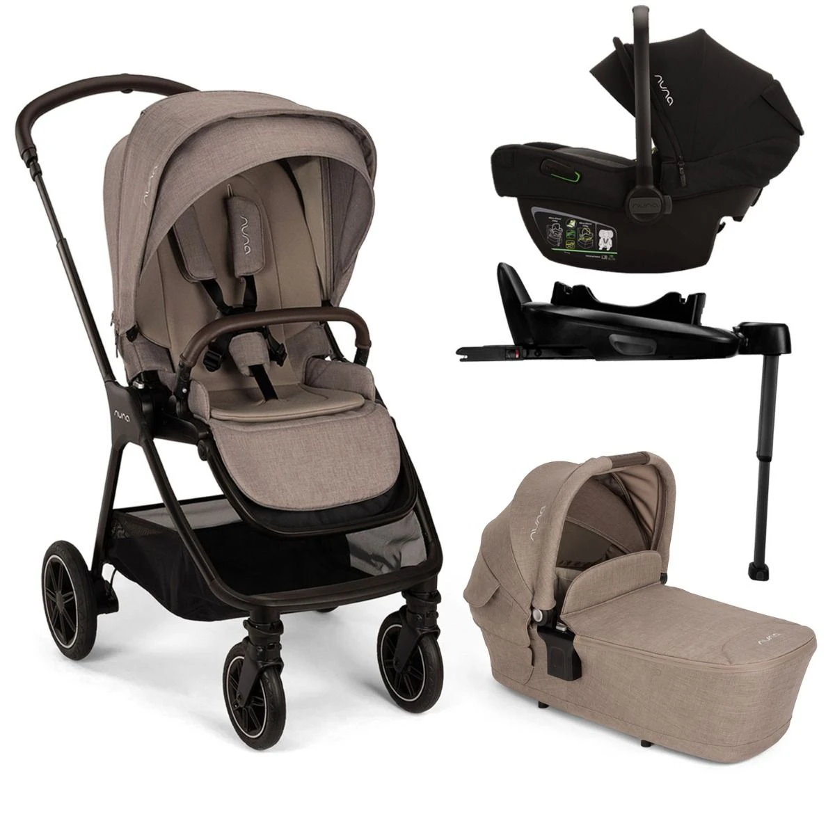 Nuna TRIV Next + PIPA Next Generation Bundle - Cedar (2024) 3 Nuna TRIV Next + PIPA Next Generation Bundle - Cedar (2024)