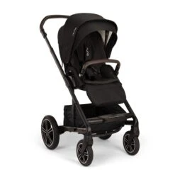 Nuna MIXX Next Pushchair + CARI Carrycot - Caviar (2024) 13 Nuna MIXX Next Pushchair + CARI Carrycot - Caviar (2024) -Baby Products Store nuna mixxnext caviar angle gl 8x8 1 1