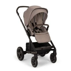 Nuna MIXX Next Pushchair + CARI Carrycot + BASE Next - Cedar (2024) -Baby Products Store nuna mixxnext cedar angle gl 8x8 7