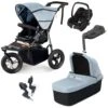 Out 'n' About Nipper V5 Single Travel System With Maxi-Cosi CabrioFix ISize + Base - Rocksalt Grey -Baby Products Store out n about 360 nipper v5 single maxi cosi cabriofix isofix bundle rocksalt grey