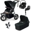 Out 'n' About Nipper V5 Single Travel System With Maxi-Cosi Pebble 360 PRO + Rotating Base - Forest Black -Baby Products Store out n about 360 nipper v5 single maxi cosi pebble 360 pro isofix bundle forest black