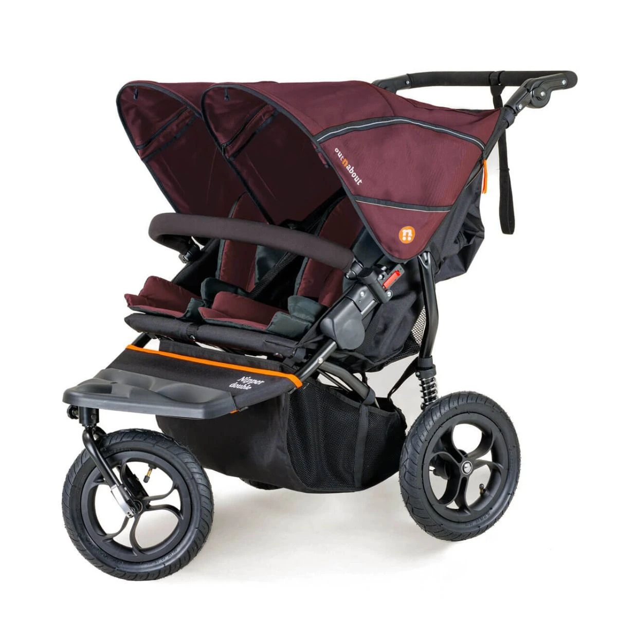 Out N About Nipper V5 Twin Starter Bundle - Brambleberry Red 6 Out N About Nipper V5 Twin Starter Bundle - Brambleberry Red - Image 4