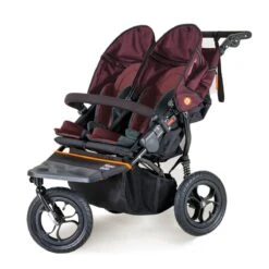 Out N About Nipper V5 Twin Starter Bundle - Brambleberry Red 16 Out N About Nipper V5 Twin Starter Bundle - Brambleberry Red -Baby Products Store out n about nipper double v5 brambleberry red 2 1 1