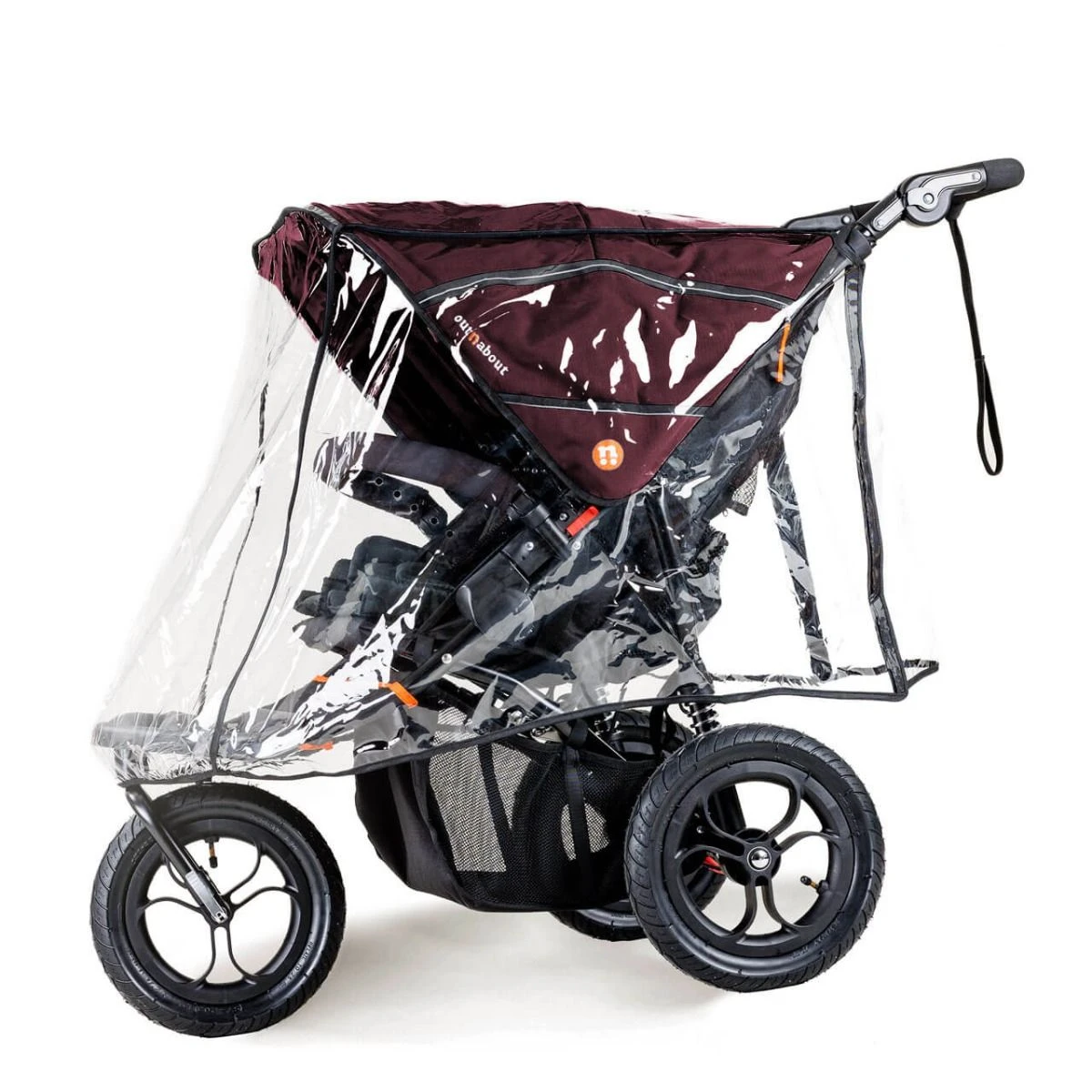 Out N About Nipper V5 Twin Starter Bundle - Brambleberry Red 11 Out N About Nipper V5 Twin Starter Bundle - Brambleberry Red - Image 9