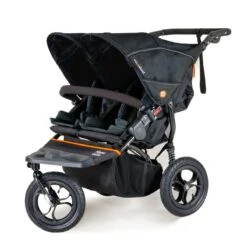 Out N About Nipper V5 Double Pushchair + Two Carrycots - Forest Black 15 Out N About Nipper V5 Double Pushchair + Two Carrycots - Forest Black -Baby Products Store out n about nipper double v5 forest black 1 2