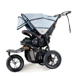 Out N About Nipper V5 Double Pushchair + Two Carrycots - Rocksalt Grey -Baby Products Store out n about nipper double v5 rocksalt grey 4 2