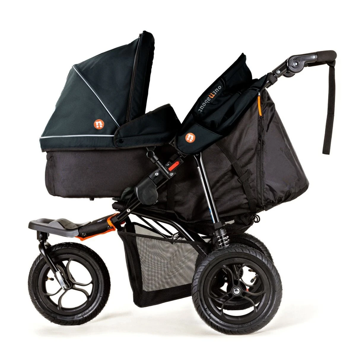 Out N About Nipper V5 Single Newborn Starter Bundle - Forest Black 6 Out N About Nipper V5 Single Newborn Starter Bundle - Forest Black - Image 4