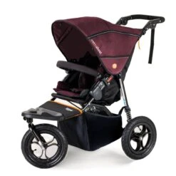 Out N About Nipper V5 Single Pushchair - Brambleberry Red