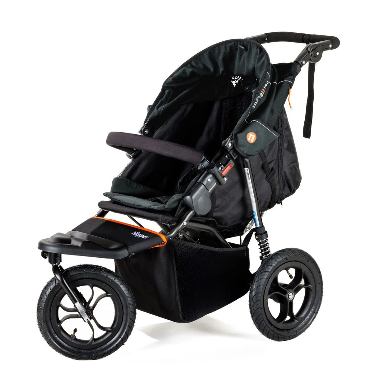 Out 'n' About Nipper V5 Single Travel System With Maxi-Cosi Pebble 360 - Forest Black 7 Out 'n' About Nipper V5 Single Travel System With Maxi-Cosi Pebble 360 - Forest Black - Image 5