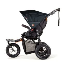 Out 'n' About Nipper V5 Single Travel System With Maxi-Cosi CabrioFix ISize + Base - Forest Black -Baby Products Store out n about nipper single v5 forest black 3 1 1 2