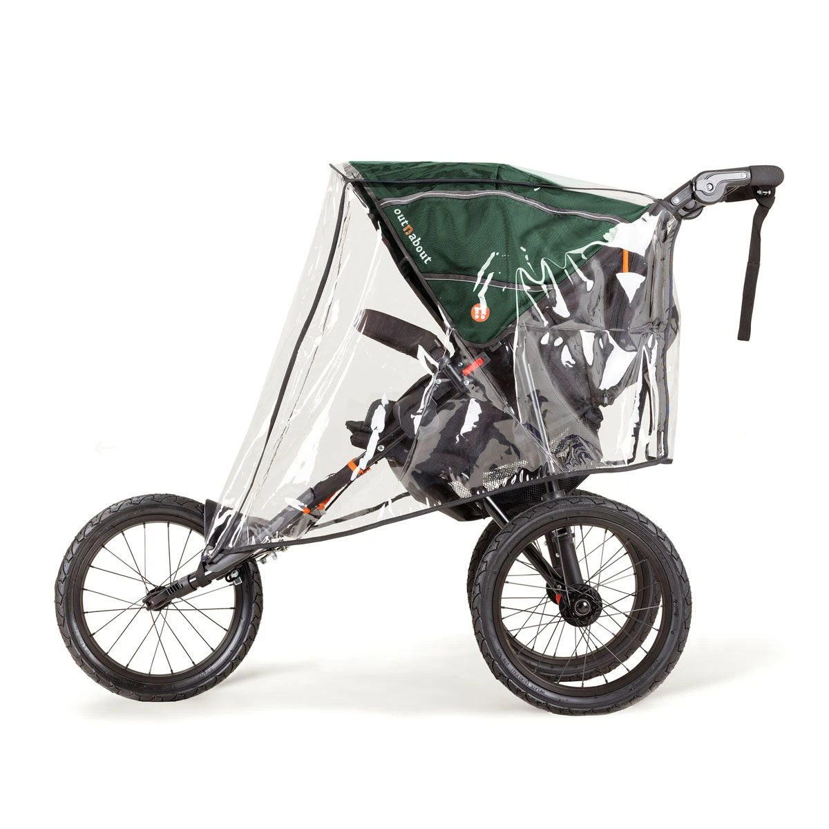 Out N About Nipper Sport V5 Single Pushchair - Sycamore Green 9 Out N About Nipper Sport V5 Single Pushchair - Sycamore Green - Image 7